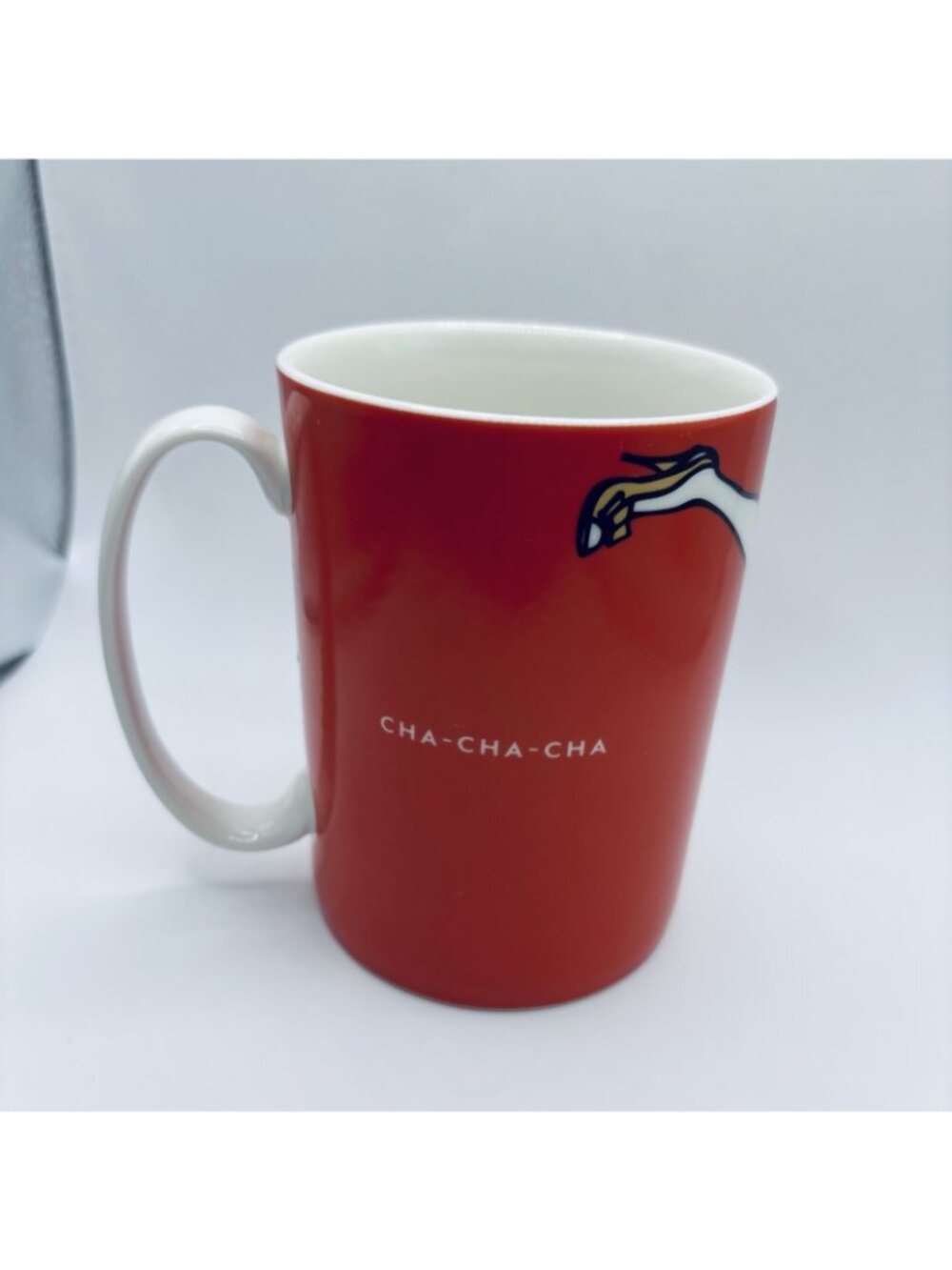 Kate Spade Lenox New York Things We Love Cha Cha Cha Legs Coffee Tea Mug. RARE! - Picture 2 of 9